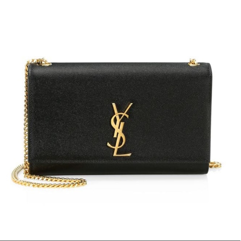 Saint Laurent Medium Kate Leather Shoulder Bag